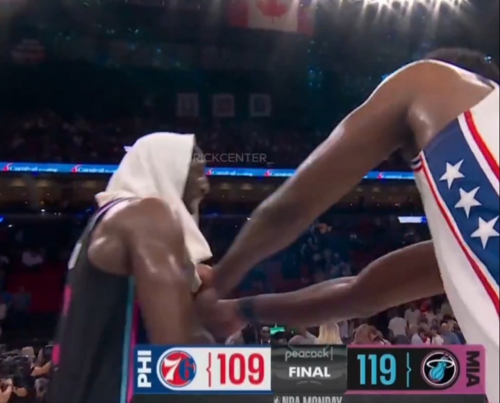 开云-好兄弟打你怎么了？恩比德&amp;热巴赛后热聊掐喉 前者：我根本没犯规